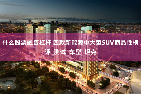 什么股票融资杠杆 四款新能源中大型SUV商品性横评_测试_车型_坦克